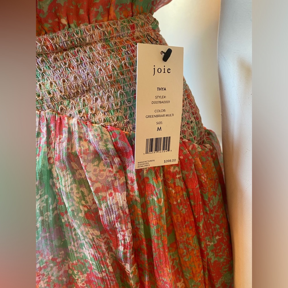 JOIE multi color THYA DRESS - Picture 8 of 8